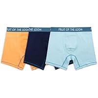 3-Pack Fruit of the Loom Men's Getaway Boxer Briefs (various sizes) only .75: eDeal Info