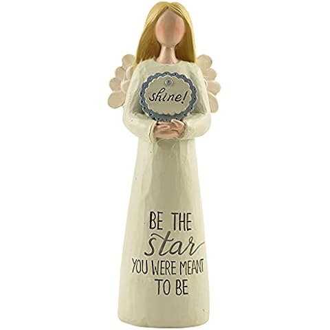 Feather & Grace Angel Figurine with Shine Cover