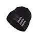 Price comparison product image adidas Men's Creator 2 Beanie, Black/Onix Grey/Black Reflective, One Size