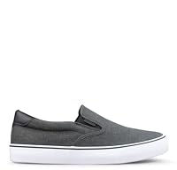 Lugz | Clipper Casual Sneakers for Men | Slip On Shoes for Men | Everyday Men Footwear, Black/White/Gum, 12 — image 9