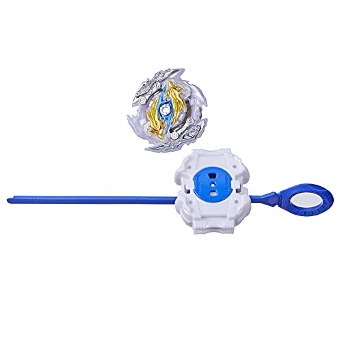 Jogo Pião Beyblade Pro Series, Kit Pião de Batalha com Lançador Zwei Luinor - F2336 - Hasbro, Azul,