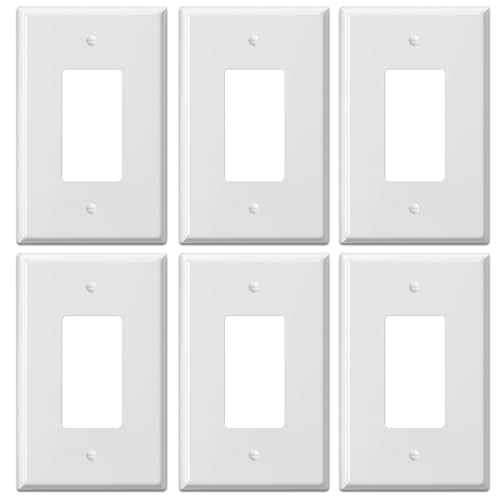 Jumbo Decorator Wall Plate Covers (6 Pack)