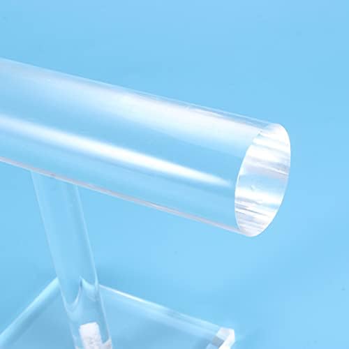 Healifty 1Pc Clear Acrylic Jewelry Holder Tier T- bar Jewelry Display Holder Jewelry Organizer Display Stand Bracelet for Shop Mall