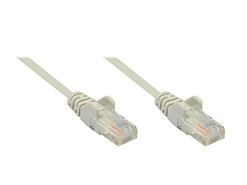 Preisvergleich Produktbild Patchkabel, Cat. 5e, U / UTP, grau, 3m, Good Connections®