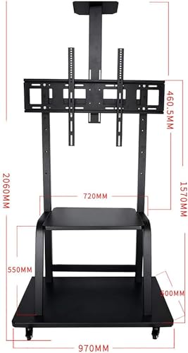 Soporte móvil para TV con ruedas universal miniatura 2