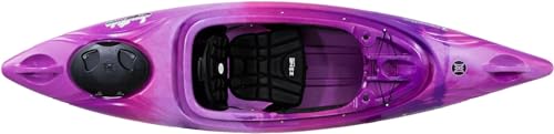 Perception Joyride 12 - Sit Inside Kayak - Selfie Slot and Cup Holder - Adjustable Padded Seat - Sealed Rear Storage - 12.2 ft - Mystic