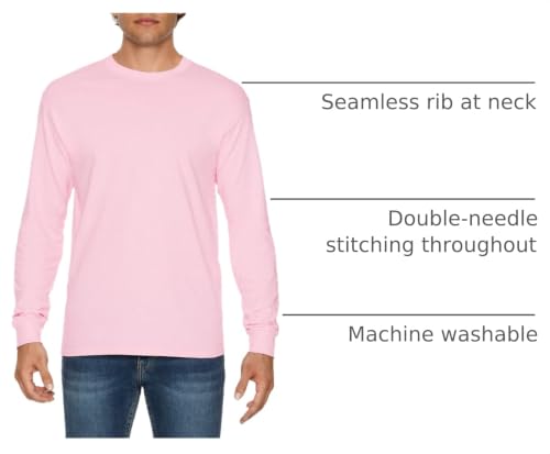Image of Gildan Adult Heavy Cotton 5.3 oz. Long-Sleeve T-Shirt