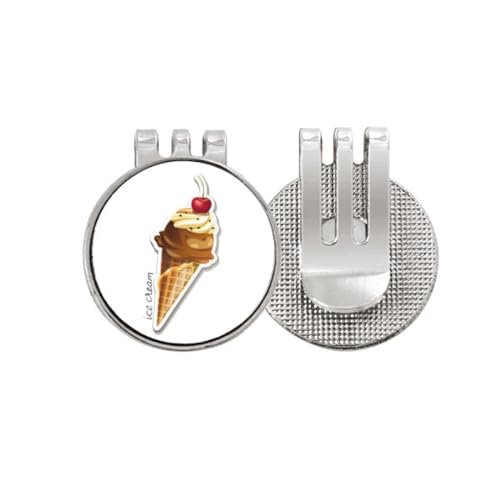 Marqueur de balle de golf magnétique Cherry Chote avec clip de fixation puissant