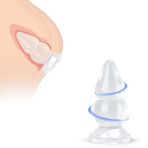 BDSMYOU Analplug Buttplug Anal Dildo,16cm Riesen Dildo Anal Plug mit Dildo Saugnapf,xxl Dildo,Masturbator Analspielzeuge für Anus Expansion,Sex Spielzeug für die Männer Frau Paare Extreme Sex(S)