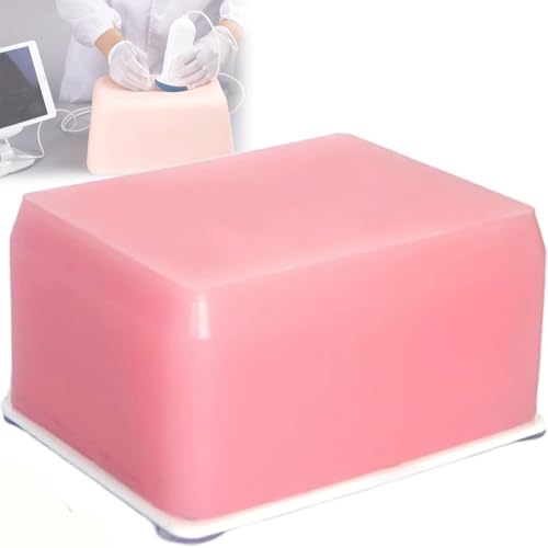 hocvseo Modelo De Entrenamiento De Punción Guiada por Ultrasonido, Tejido con 9 Bultos Simulados, Modelo De Punción por Ultrasonido B, para Educación De Enfermería, Clases Médicas