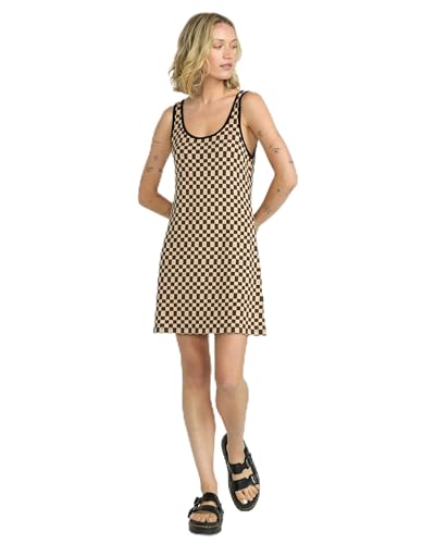 Volcom Women's Stoneway Dress Vintage Black X-Small : Clothing, Shoes & Jewelry