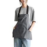 Photo Gallery arkchiu cuoco grembiule con 3 tasche, grembiuli da cameriera cameriere, per barbecue ristorante caffetteriagrey,one size Photo Gallery arkchiu cuoco grembiule con 3 tasche, grembiuli da cameriera cameriere, per barbecue ristorante caffetteriagrey,one size