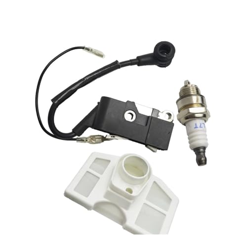 Bobine d'allumage et bougie pour réparer une tronçonneuse qui cale ou refuse de démarrer