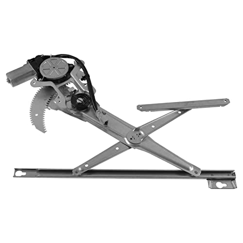 Image of TRQ Front Left Power Window Regulator & Motor Assembly Drivers Side Compatible with 1992-1995 Honda Civic HO1350104 HO1351104