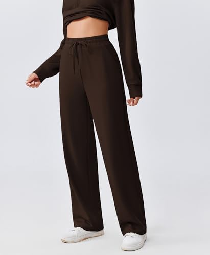 Image of PINSPARK 2 Piece Sets for Women 1 /2 Zip Sweatsuit Loose Fit Sweatshirt Straight Leg Pants 2026 Matching Outfit Fall Tracksuit