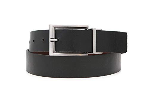 Cinto Masculino Em Couro Naturale Executive Line Pier 15-1011 - Preto Mouro (100)