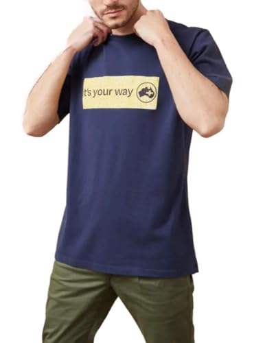 T-shirt bleu marine Altonadock pour vos weekends et sorties décontractées