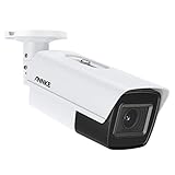 ANNKE 4K 8MP Ultra HD TVI Bullet Cámara de seguridad con zoom óptico 4X de 79,2 m, visión nocturna IP67, resistente a la intemperie, cámaras de interior para CCTV