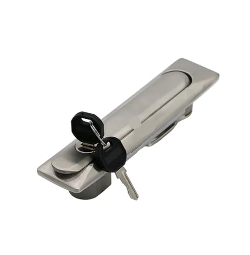 Serrure plate à point unique MS861 en acier inoxydable 304 pour boîtier électrique
