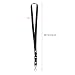 LIOOBO Tarjeta de 3PCS Correa para el cuello Cuerdas colgantes desmontables para...