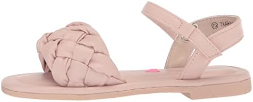 Steve Madden Girls Shoes Girls Karina Flat Sandal, Blush, 3 Little Kid | Image 7