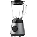 Electrolux E4TB1-6ST Frullatore 800W con Lame TruFlow, Bicchiere 1,5L, Ideale per Smoothie e Zuppe, Design Compatto, Velocità Regolabile, Colori Grigio/Nero