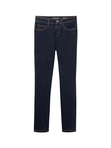 TOM TAILOR Damen 1041100 Alexa Straight Jeans, 10115 - Clean Rinsed Blue Denim, 28W / 32L EU – Ansicht 5