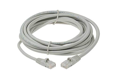 12ft Cat 5E Unshielded (UTP) Ethernet Network Cable - Gray