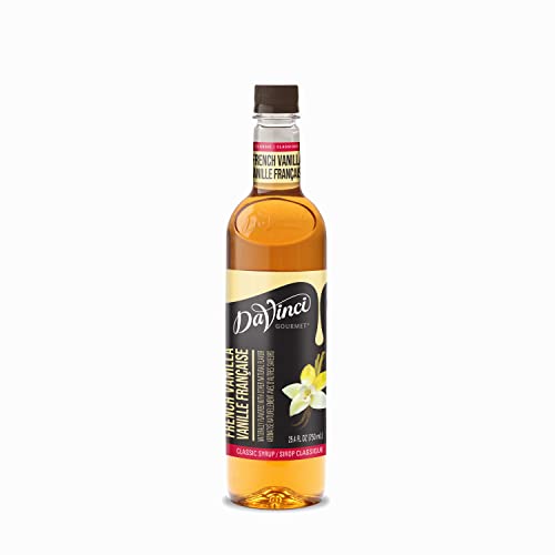 Image of DaVinci Gourmet Syrup, Classic Coffeehouse Variety Pack - Caramel, French Vanilla, Hazelnut, Vanilla, 25.4 Fl Oz (Pack of 4)