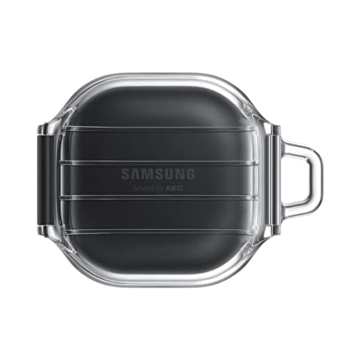 SAMSUNG Galaxy Earbuds Charging Case Cover Compatible with Buds2 Pro, Buds Pro, Buds Live, Buds2, IP67 Rated Water and Dust Resistant Protection, Clear
