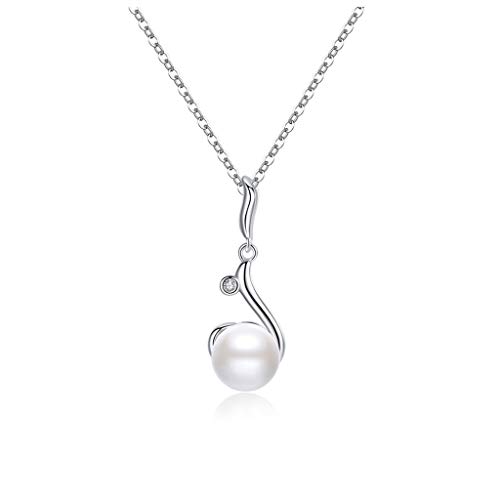 Collier perle de culture blanche et argent pour le quotidien des femmes modernes
