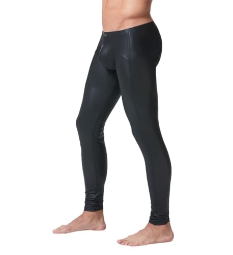 Gregg Homme Men's Crave Faux Leather Legging, 152626, Black, XL