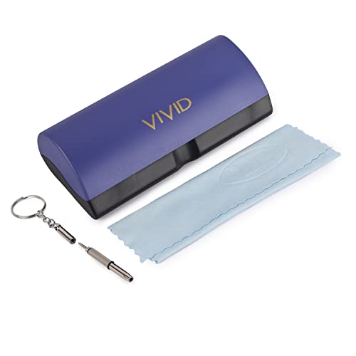 Image of VIVID Vision Unisex Adult Lightweight Eyewear Specs Case Cover Protect Eye Glasses | Sunglasses | Cases