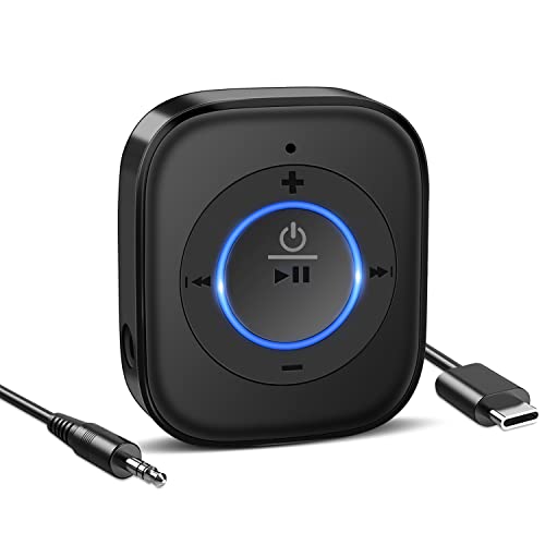 Golvery Bluetooth Receiver V5.4, 20H, Dual Calls, Microphone