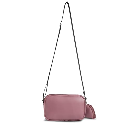 Image of Caprese Jena Medium Sling Bag for Women with Adjustable Strap & Detachable Pouch for Comfortable Wear | Zipper Closure | Versatile Handbag for Everyday Use, Travel, and Special Occasions