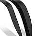 YZONA for Wrangler JK Flat Front and Rear Fender Flares Combo Compatible with 2007-2018 Jeep Wrangler JK JKU Unlimited, 4-Piece Off-Road Heavy Duty Steel Wheel Fenders Kit (2/4 Doors, Textured Black)