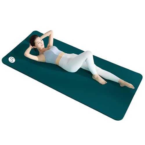 RYTMAT Yogamatte Gymnastikmatte 15mm Dicke Fitnessmatte 195x90cm...