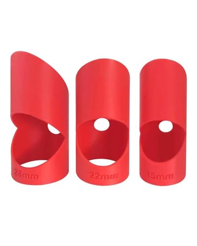 Pipe Lagging Tool, 3Pcs Plumbing Insulation Foam Cutter Plumbers Tools Size 15mm, 22mm, 28mm for 45-Degree Angles and Copper Pipe Insulation