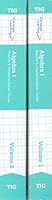 Carnegie Learning Math Series Common Core Algebra I Program Course 1 Vol 1 & 2 1609721551 Book Cover