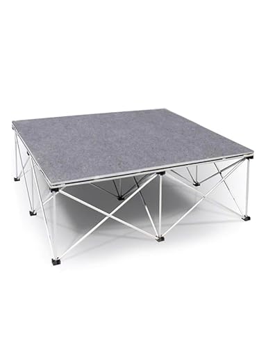 Kit palco pieghevole portatile, modulare, per matrimoni ed eventi all'aperto, facile installazione e trasporto