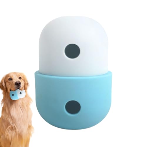 犬用歯磨きおもちゃ - インタラクティブシリコンフードディスペンサーボール | ペットアクセサリー しつけ玩具 知育おもちゃ 子犬から大型犬まで,ペット用品 小型犬 中型犬 大型犬 子犬用