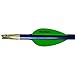 Flex Fletch FFP Vane Neon Green 2 in. 39 pk.