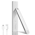 Haoyydecor 1 Pack Under Cabinet Lights Motion Sensor Closet Lighting LED Closet Lights Wireless USB Charging,LED Rechargeable Night Light for Wardrobe Under Cabinet Lights, Kitchen, Stairs