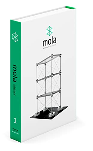 structural engineering kit - Mola Structural Kit 1 Magnetic Modular Kit for Engineering and Architecture Education | 122 Pieces + Practical Guide