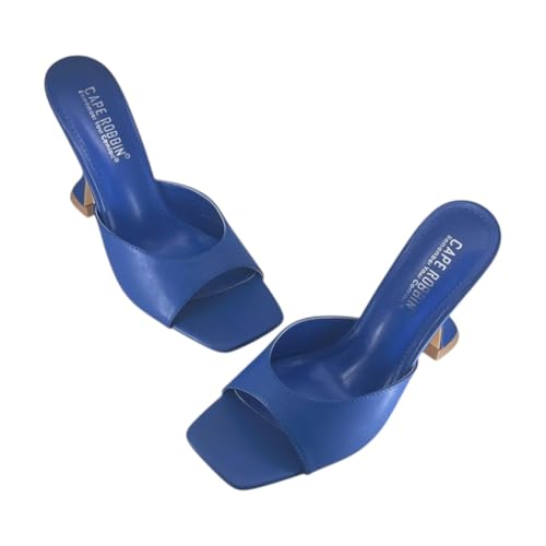Image of Cape Robbin Lithe Sexy High Heels for Women, Square Open Toe Shoes Heels