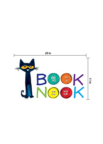 Vinilo decorativo Pete The Cat 20x11 pulgadas miniatura 3