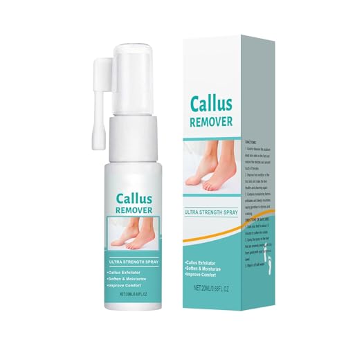 Professioneller Hornhautentferner Extra Fuß-Hornhautentferner-Spray Starkes Spray Fuß-Peeling-Spray Zur schnellen Pflege der Füße Haut Zum Entfernen Abgestorbener Haut und Schwielen an den Füßen 20ml