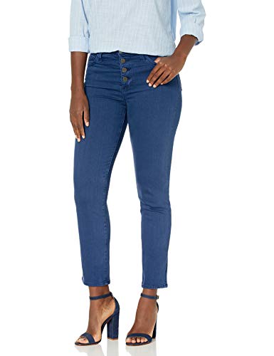 AG Adriano Goldschmied Women's Isabelle HIGH-Rise Straight Leg Crop Jean, Sulfur Bright Indigo, 27