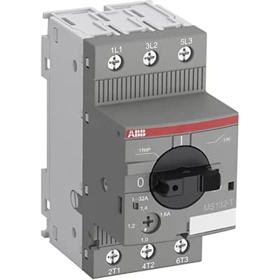 Manual Motor Starter; 4-6.3A; 690V; MS132-T Series