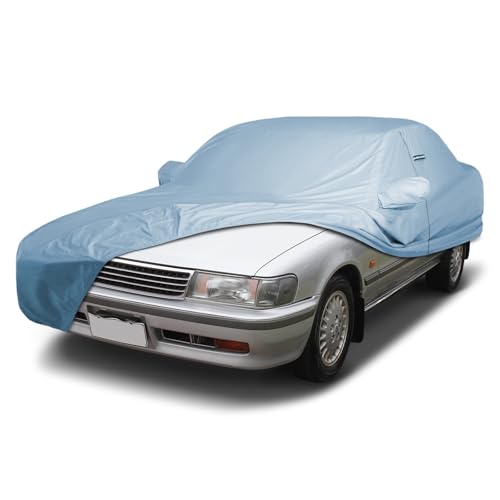 Image of iCarCover Premium Car Cover for 1981-1992 Toyota Cressida Sedan Heavy Duty Waterproof All-Weather Automobiles Custom Fit Indoor Outdoor UV Snow Protection Covers with Straps and Bag